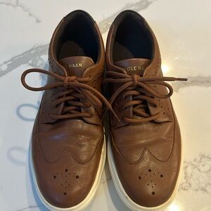 Cole Haan Men’s Zero Grand Brown Lace Up Shoe sz 8.5